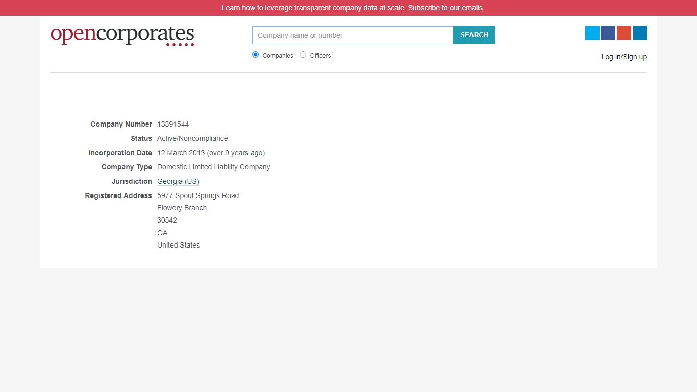 Georgia Public Records Solutions, LLC :: Georgia (US) :: OpenCorporates